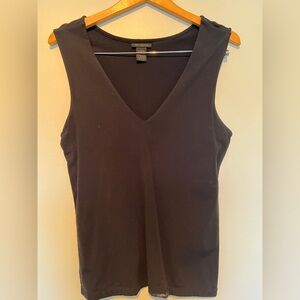The Limited Black V-Neck Tank Top